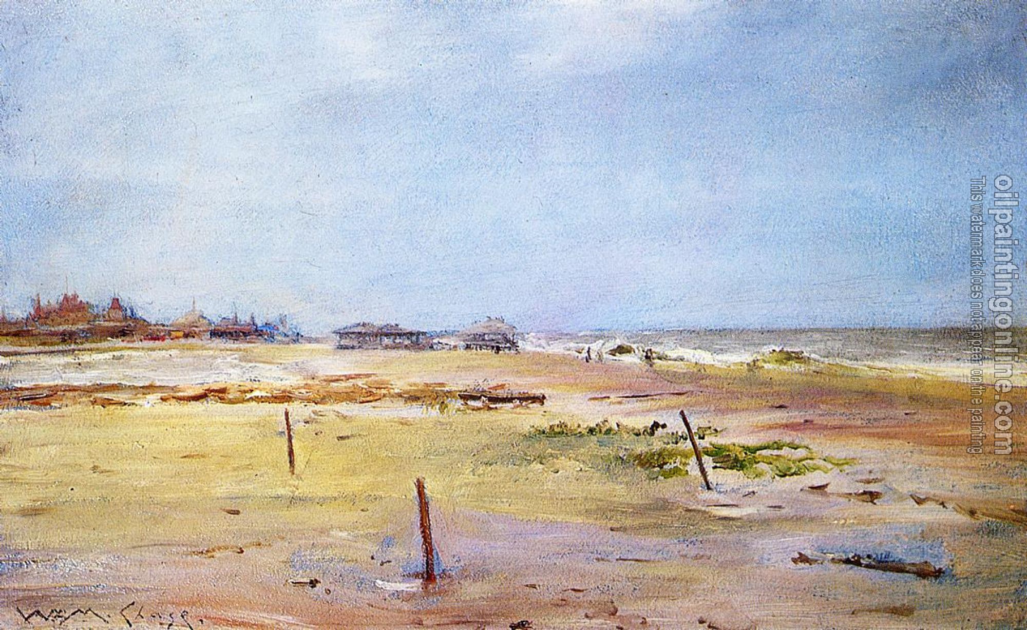 Chase, William Merritt - Shore Scene